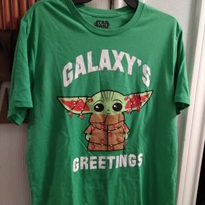 Star wars green tshirt size LG